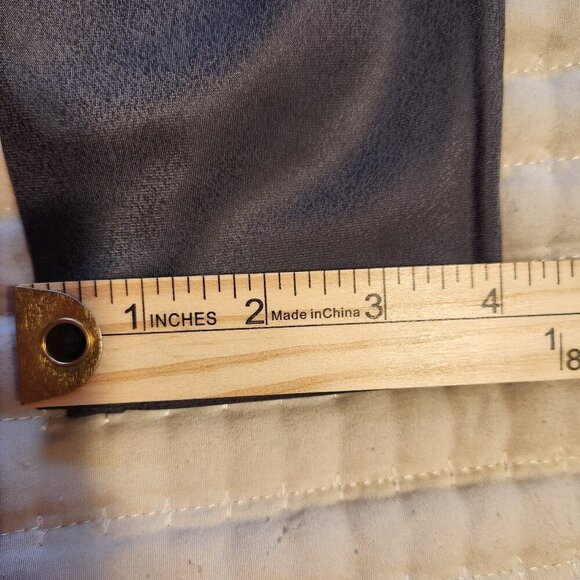 7 Seven Gunmetal Faux Leather Leggings Size Medium - Picture 9 of 10